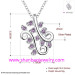 Silver Plated Costume Fashion Zircon Jewelry Woman Necklaces