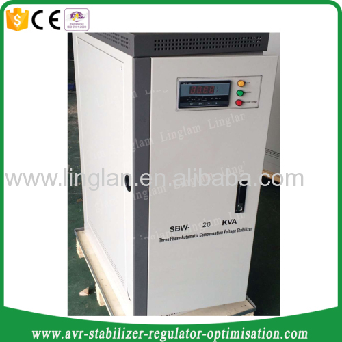 20KVA 3 phase industrial voltage stabilizer