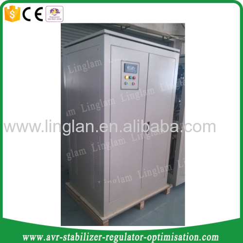 300kva triphase electrical ac voltage stabilizer
