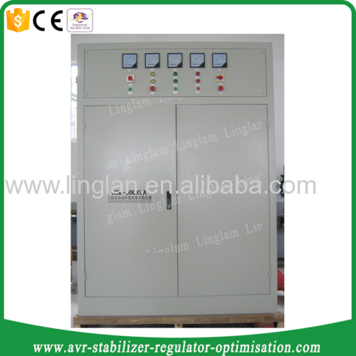 CE approved three phase 500kva voltage stabilizer