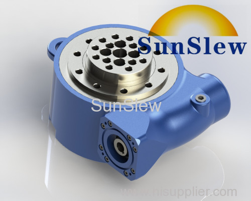 SH9 high precise slewing worm drive gearbox for satellite dish and water pump