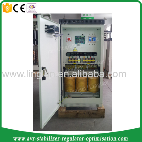 air cooled 3-phase 80KVA voltage regulator