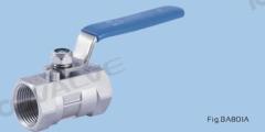 1 PC STAINLESS STEEL THREADED BALL VALVE