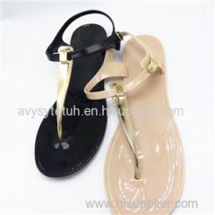 Fashion Design Durable Ladies Flat Simple Sandals Outdoor Beach Good Quality Women Footwear Sandals