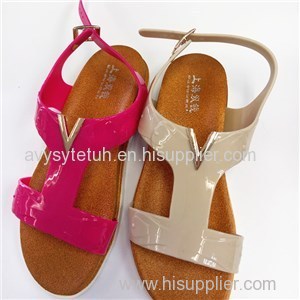 Ladies Casual Sandals Pvc Material Good Quality Comfortable Popular In The Market