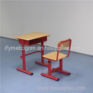 Mold Plate Single Height Adjustable School Desk Chair