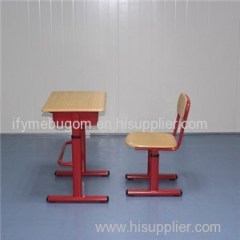 Mold Plate Single Height Adjustable School Chair