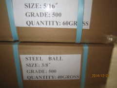 (6.35mm) G1000 carbon steel ball|Bicycle steel ball|AISI1015 steel ball