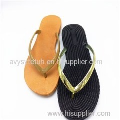 2016 New Design Stylish Lady Shoes Beautiful Simply Lady Flip Flops