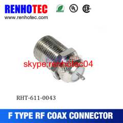 rf connector terminal plug F connector