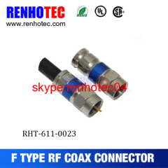 RG6 CRIMP F MALE CONNECTOR