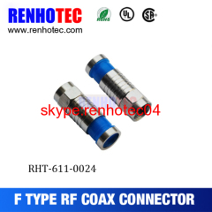 RG6 CRIMP F MALE CONNECTOR