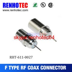 75 ohms f jack connector