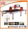 Portable CNC Table Plasma Cutter Bilateral Drive 2000 * 3500 Mm Railway