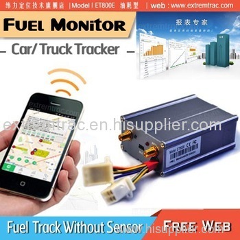 ET800 GPS fuel level tracking system GPS/GPRS Oil level tracking system