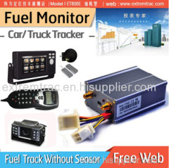 4G LTE GPS car tracker LED ad board/image/voice/door sensor/g-sensor