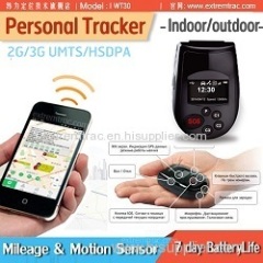 3G Smart GPS Personal Tracker OLED Display/Big SOS/Data Log/Voice Call/Mileage