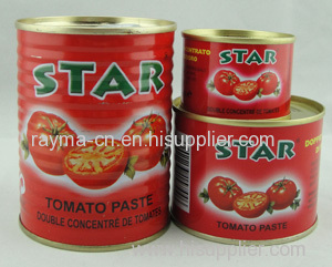 Canned Tomato Paste Sachet Tomato Paste