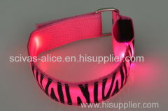 LED Armband With Zebra-Stripe:AR-142