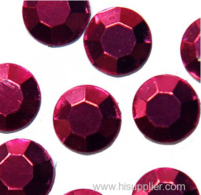 Korean hotfix rhinestuds pink 3mm