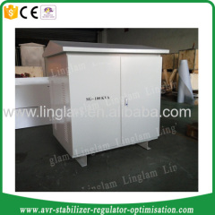 power transformers 3 phase 100kva aluminium cooper winding