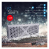 Fashion Bluetooth speaker waterproof IPX5 aluminium alloy with fm