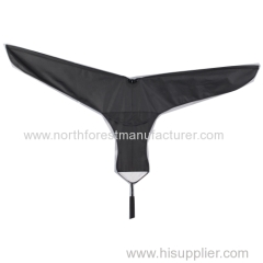 Outdoor hunting goose flag with flexible wing