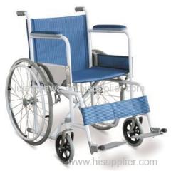 #JL808 - Economic Manual Wheelchair With Powder Coated Carbon Steel Frame