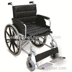 Steel Manual Wheelchair (YJ-010) Heavy-Duty Wheelchair