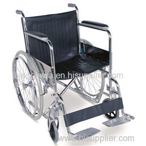 #JL972 - Economic Manual Wheelchair With Detachable Footrests