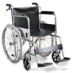 #JL809J - Economic Manual Wheelchair With Handle Brakes & Pneumatic Tires