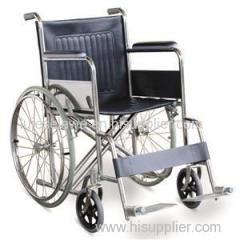 #JL874 - Economic Manual Wheelchair With Dual Cross Brace