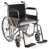 #JL609J - Economic Commode Wheelchair With Handle Brakes