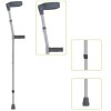 Aluminum Oxidized Surface Elbow Crutch for Old and Disabled for Sale