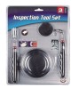 3 Pack Magnetic Tool Set - Includes 4 1/4&quot; Magnetic Parts Tray & Telescoping Inspection Mirror and Magnetic Pick-Up Tool