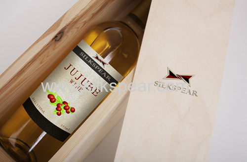 jujube wine manufacturer jujube wine oem jujube wine fermented and extracted 375ml 15%vol
