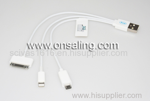 USB Charge cable 8 pin cable