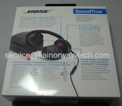 Bose SoundTrue Black Headset Headphones Around-Ear Style for iPhone iPod iPad