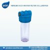 10-inch Italian transparent water filter housing
