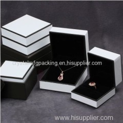 jewelry plastic paper box