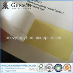 Semi-Glossy Water Based Adhesive Paper