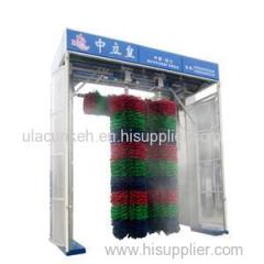 Automatic 3 Brushes Double Layers Rollover Bus Wash Machine