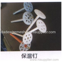 Plastic Cap Heat Preservation Dowel Nail