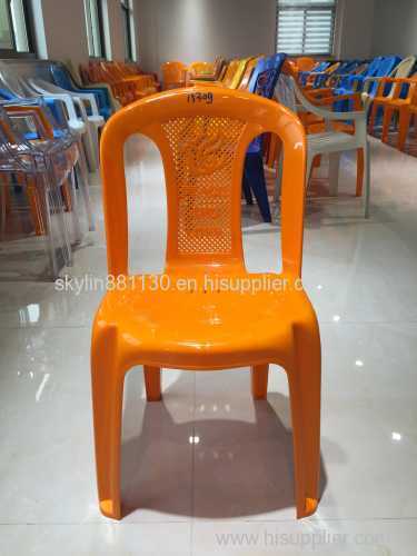 plastic armless chair mould