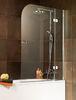 Tempered Frameless Shower Enclosure Glass 1400x800 Mm High Polished Edges