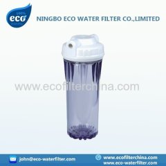 clear cartridge filter housing