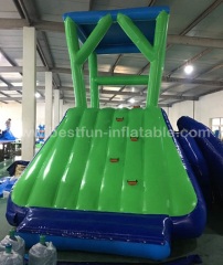 Aqua Floating Island Climbing Tower