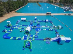 Big Inflatable Pool Lake Sea Floating Water Park Design Build