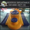 Inflatable award podium for water park