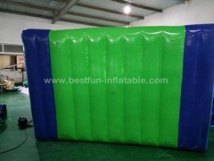 Inflatable cliff water obstacle course for water park